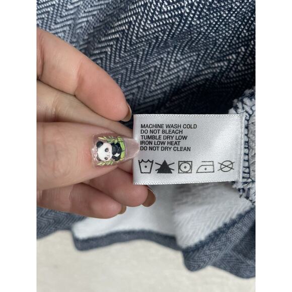 Orvis Sweater Mens XL Long Sleeve Casual Pullover Sideways Herringbone Crew Neck - Picture 5 of 6